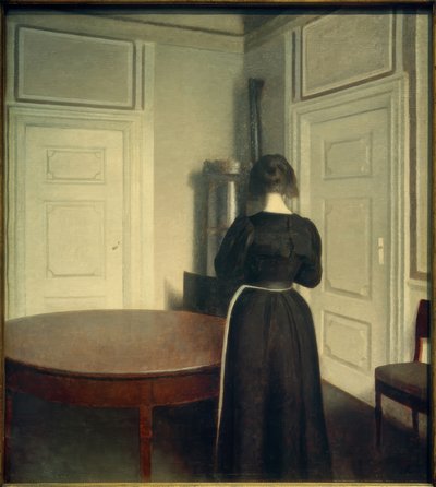 Intérieur, 1899 - Vilhelm Hammershoi